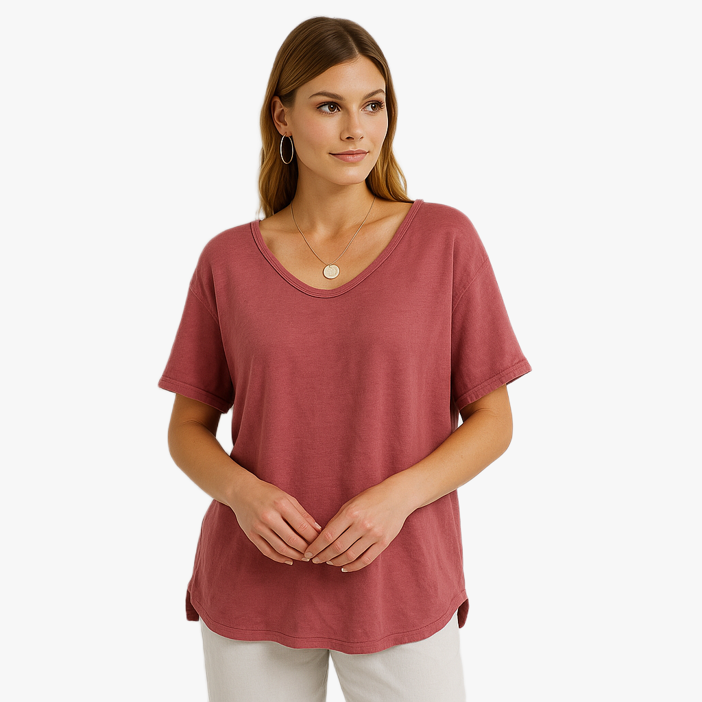 Effortless Summer Loose Fit Women's Blouse