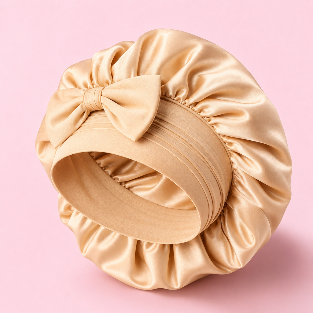 Silk Bonnet for Overnight Hair Protection