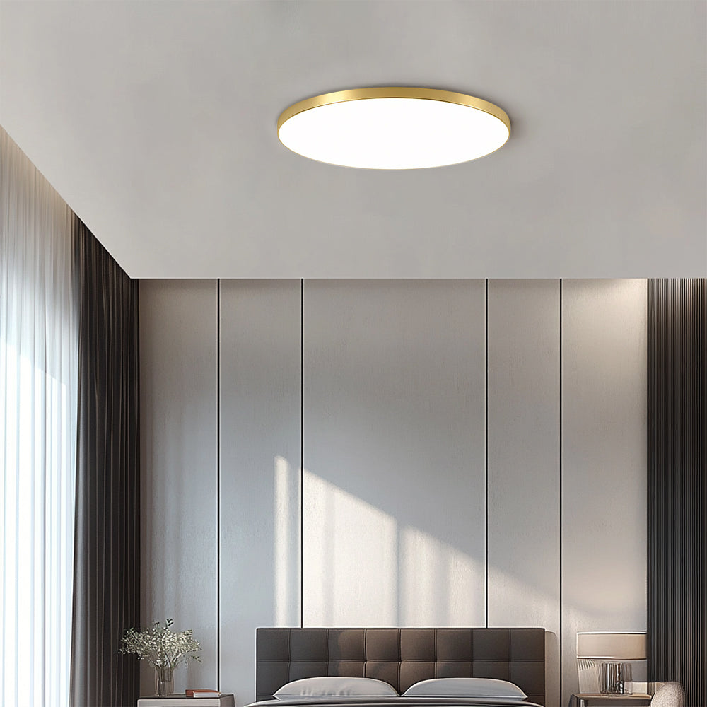 Contemporary Kitchen Ceiling Light Minimalist Round LED Flush Mount