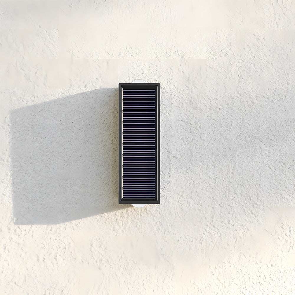 Modern Wire-free Solar Wall Outdoor Lights For Garden and Courtyard