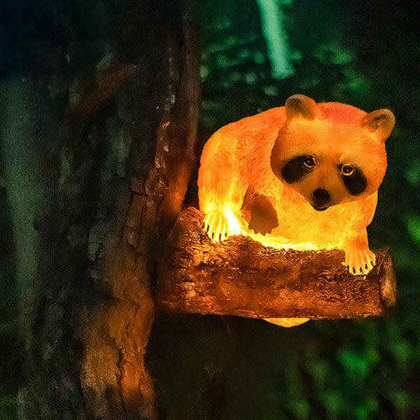 Artistic Solar Bird Outdoor Lights - Garden Animal Sculpture LED Lamp