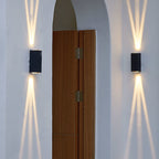 Sleek Water Resistant Outdoor LED Wall Light