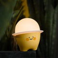 Creative Cute Emoji Silicone LED Night Light Bedside Table Lamp - Image 2