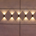 Contemporary Solar Outdoor Lights Up Down Wall Design