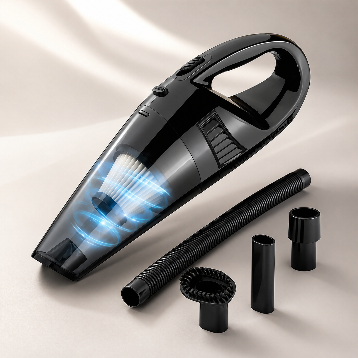 12V Portable Car Vacuum Cleaner with Strong Suction