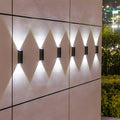 Contemporary Solar Outdoor Lights Up Down Wall Design