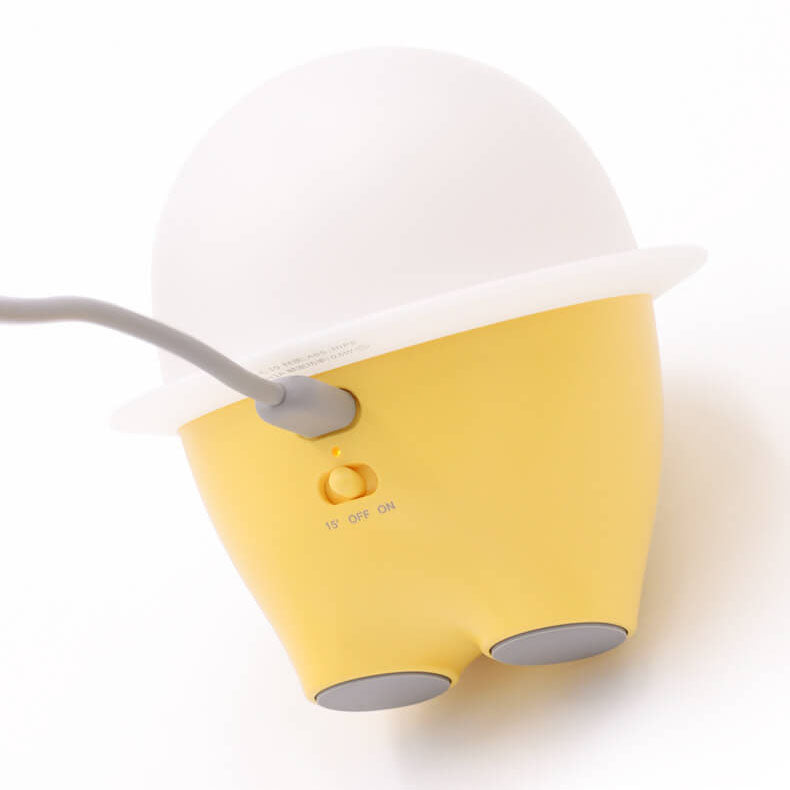 Creative Cute Emoji Silicone LED Night Light Bedside Table Lamp - Image 9