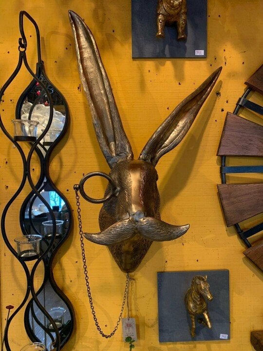 Artful Vintage Deer Head Wall Decoration