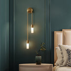 Mezara - Modern Gold LED Wall Sconce Set of 2 - Image 4