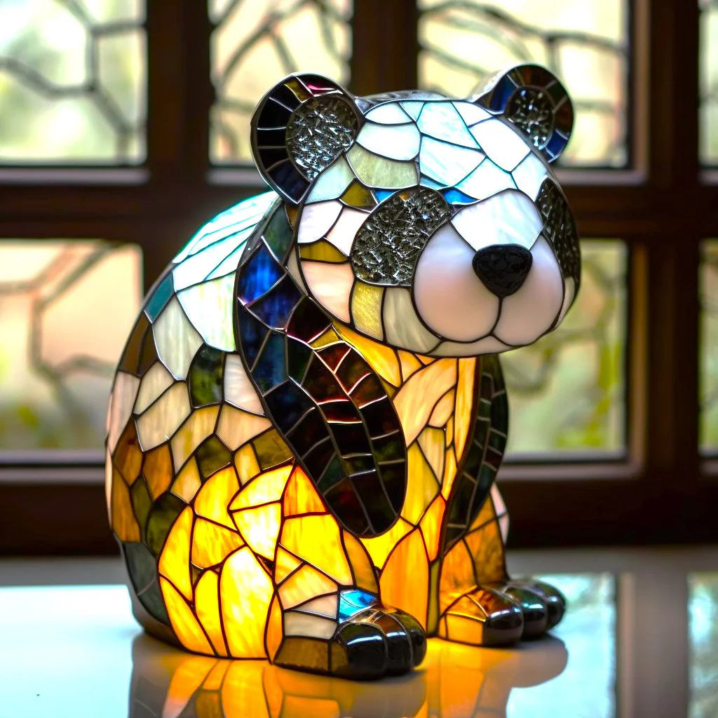 Artistic Glass Animal Table Light - For Modern Interior