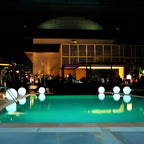 Modern Color-Changing Sphere LED Outdoor Lights for Garden and Patio