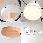 Modern Ceiling Light LED Flush Mount Bright Contemporary Fixture