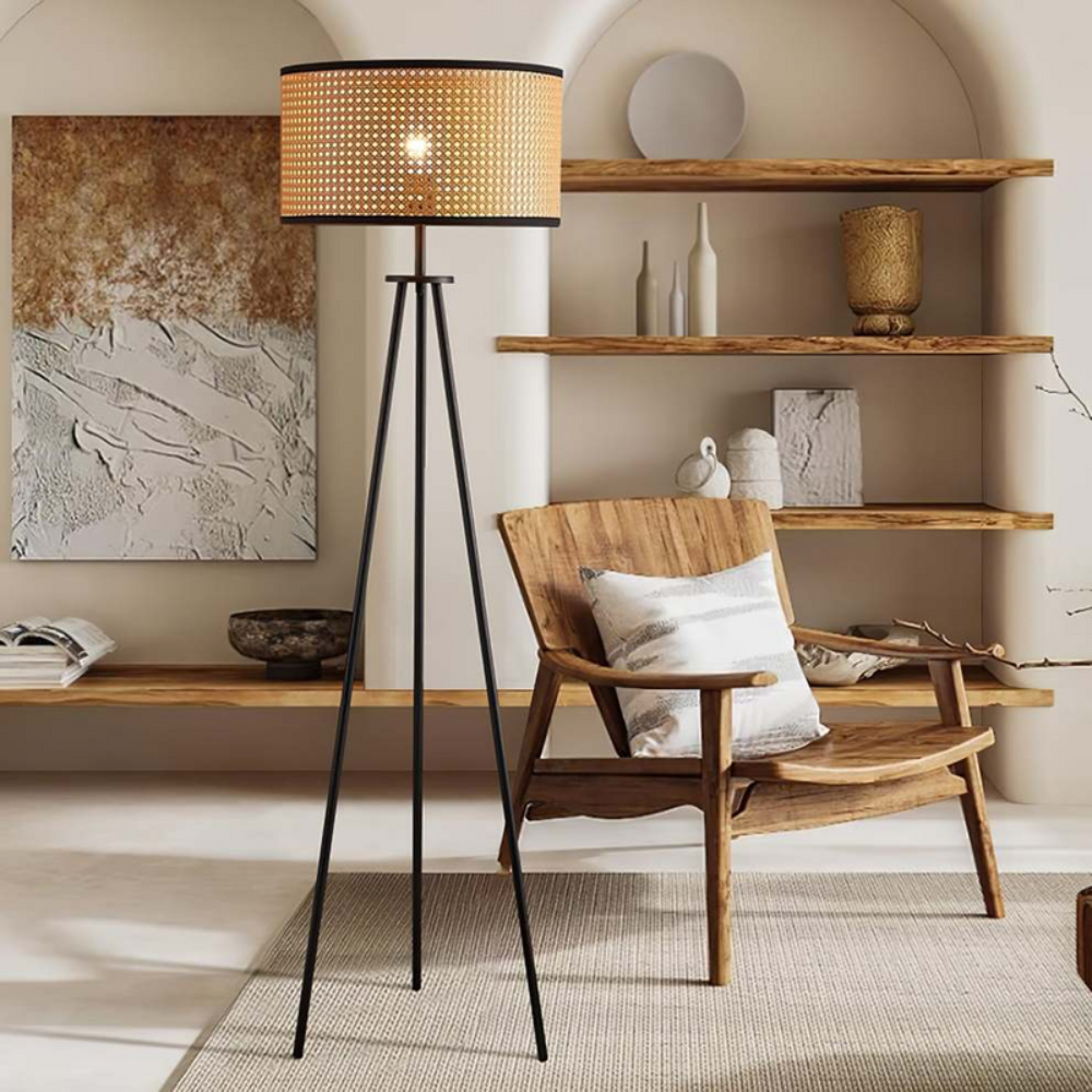 Stylish Boho Accent Floor Lamp