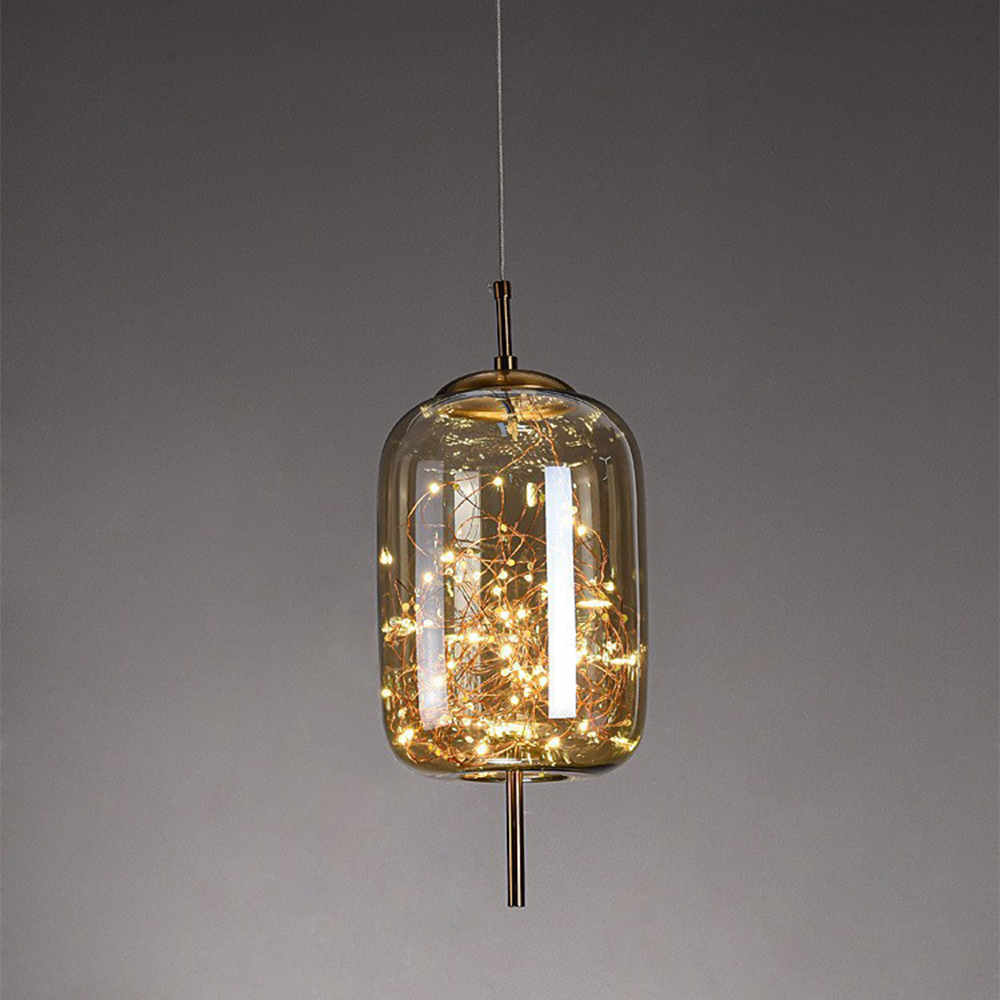 Decorative LED Pendant Light Adjustable Hanging Ceiling Light