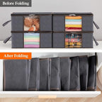 Foldable Clothes Storage Bag Dustproof & Space‑Saving
