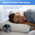 Plug‑In Ultrasonic Rodent Repellent for Home & Garden