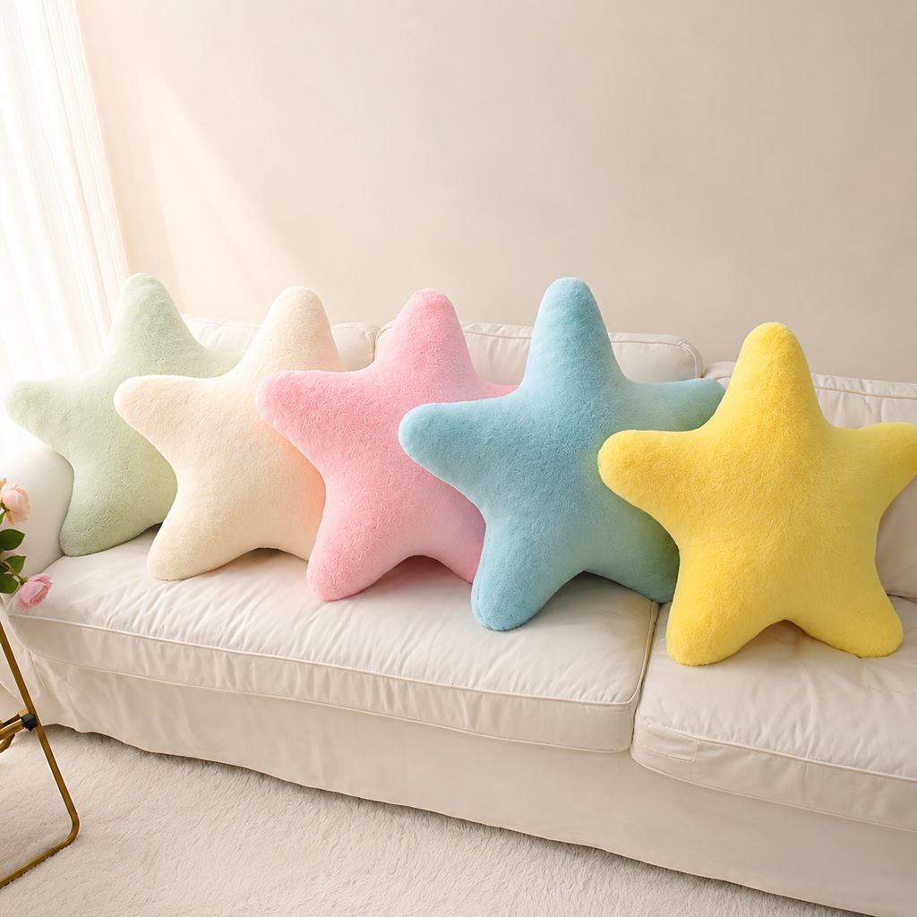 Star Shaped Decorative Pillow