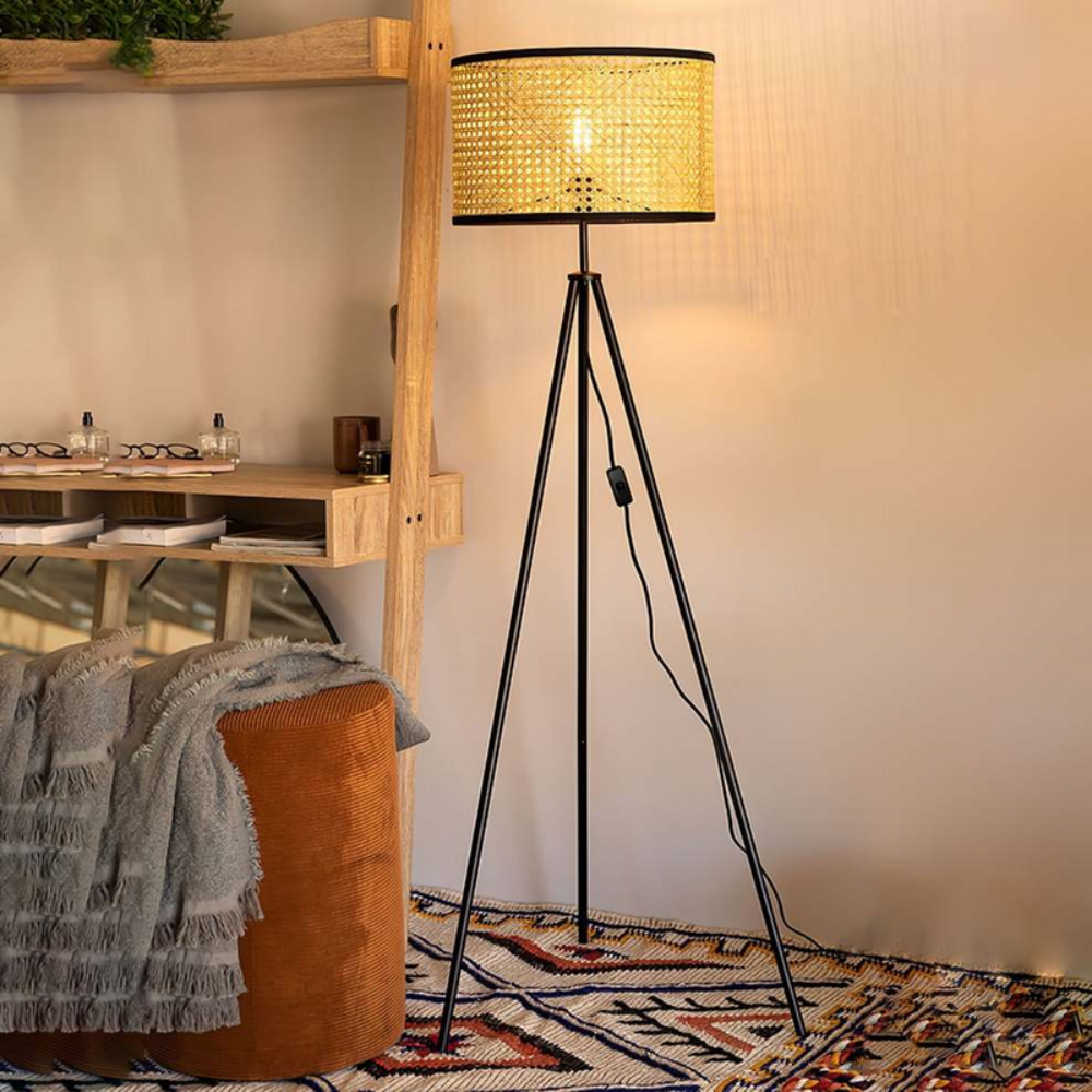 Stylish Boho Accent Floor Lamp