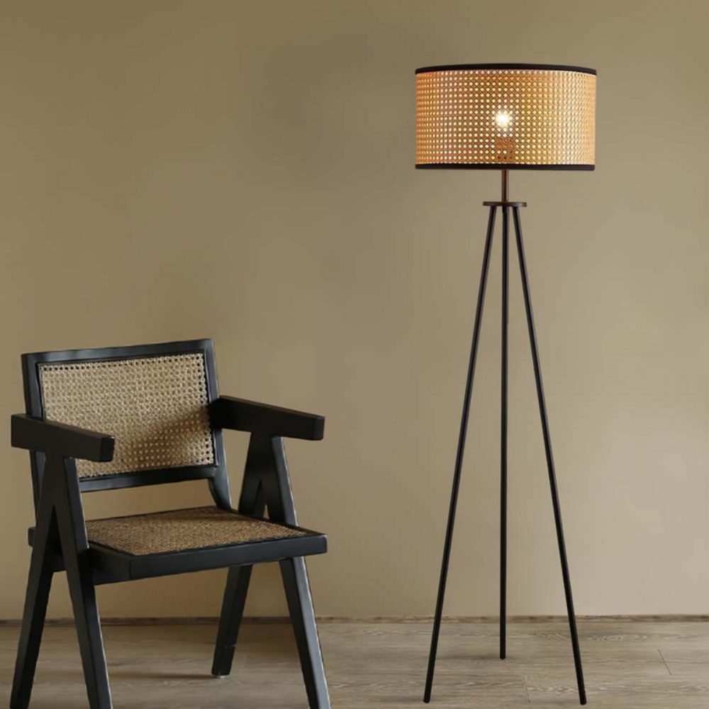 Stylish Boho Accent Floor Lamp