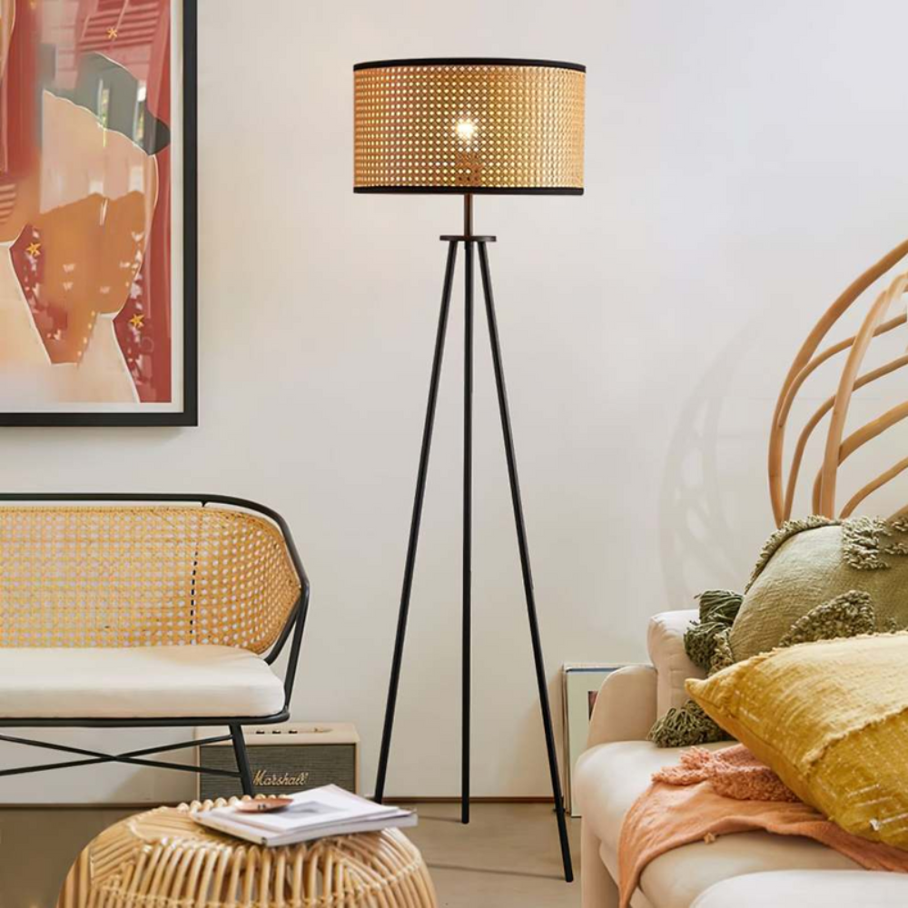 Stylish Boho Accent Floor Lamp