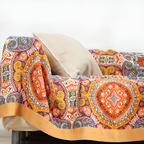 Sunrise Boho Quilt Double‑Sided Design for Cool, Restful Sleep