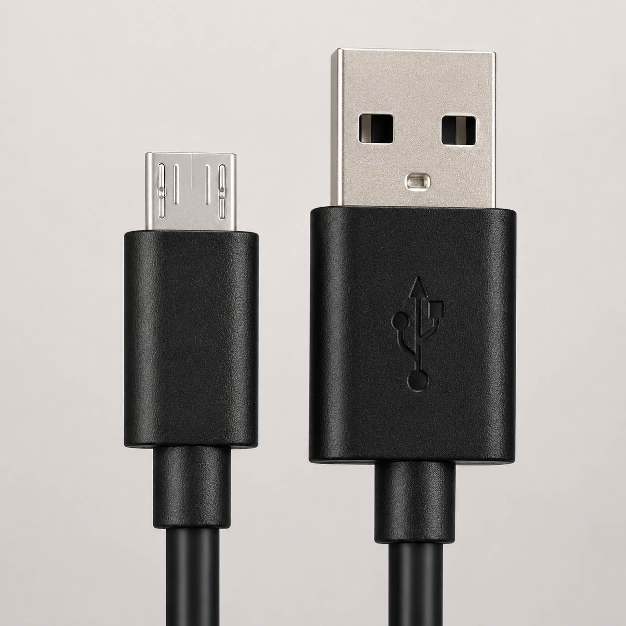 10ft Micro USB Cable with Tangle-Resistant Design