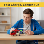 Compact RC Helicopter Crash‑Resistant Design for Kids & Adults