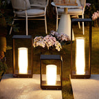 Outdoor LED Square Garden Light Modern Pathway Fixture