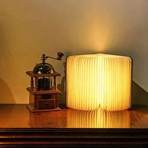 Book Lamp Foldable Rechargeable Portable Bedside Table Light - Image 2