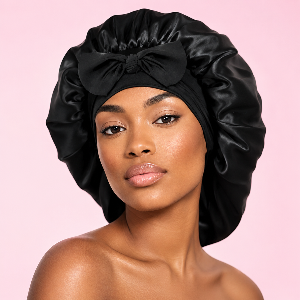 Silk Bonnet for Overnight Hair Protection
