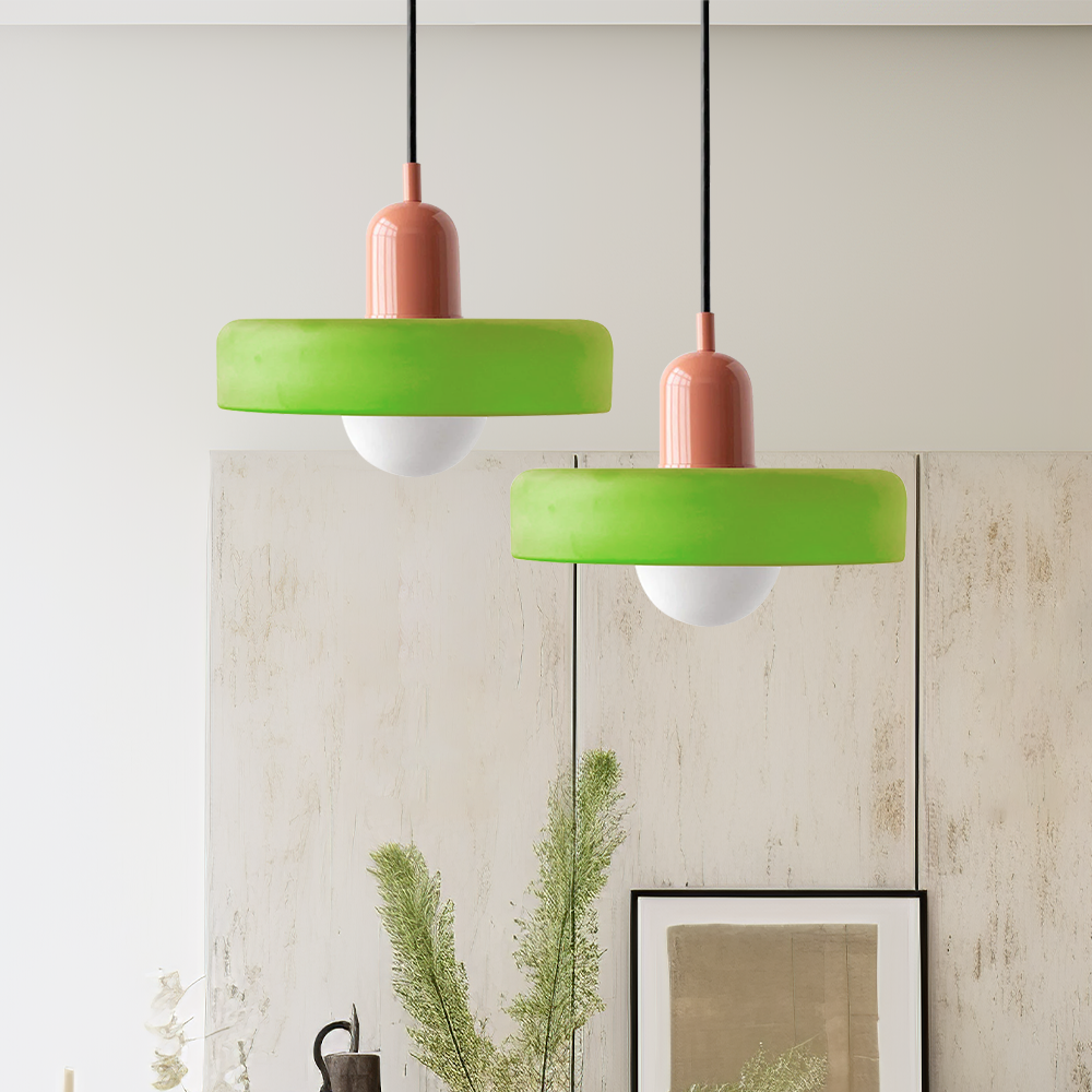 Modern Art Deco Halo Pendant Light for Living Spaces