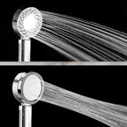 Skorter | Metal Shower Heads Round Handheld Adjustable Shower Heads with Self-Cleaning - Image 16