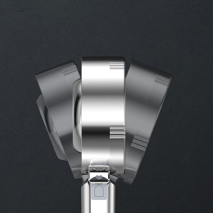 Skorter | Metal Shower Heads Round Handheld Adjustable Shower Heads with Self-Cleaning - Image 8