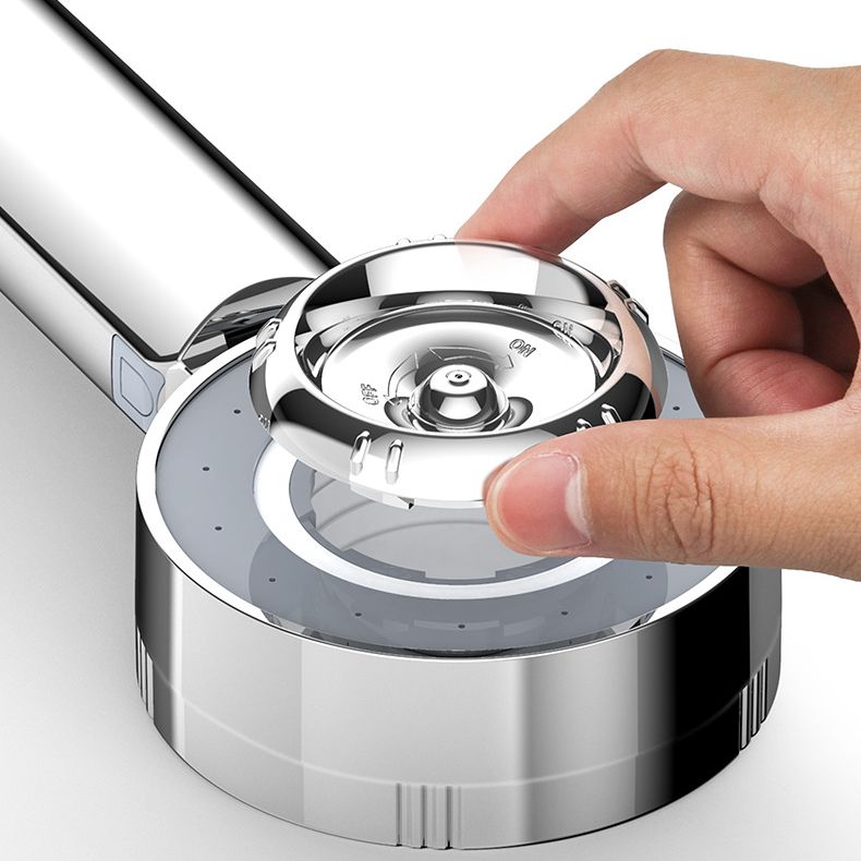 Skorter | Metal Shower Heads Round Handheld Adjustable Shower Heads with Self-Cleaning - Image 9