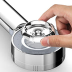 Skorter | Metal Shower Heads Round Handheld Adjustable Shower Heads with Self-Cleaning - Image 9