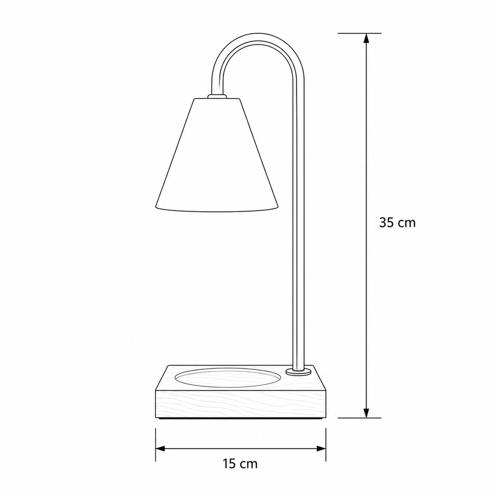 Retro Marble Aromatherapy Table Lamp