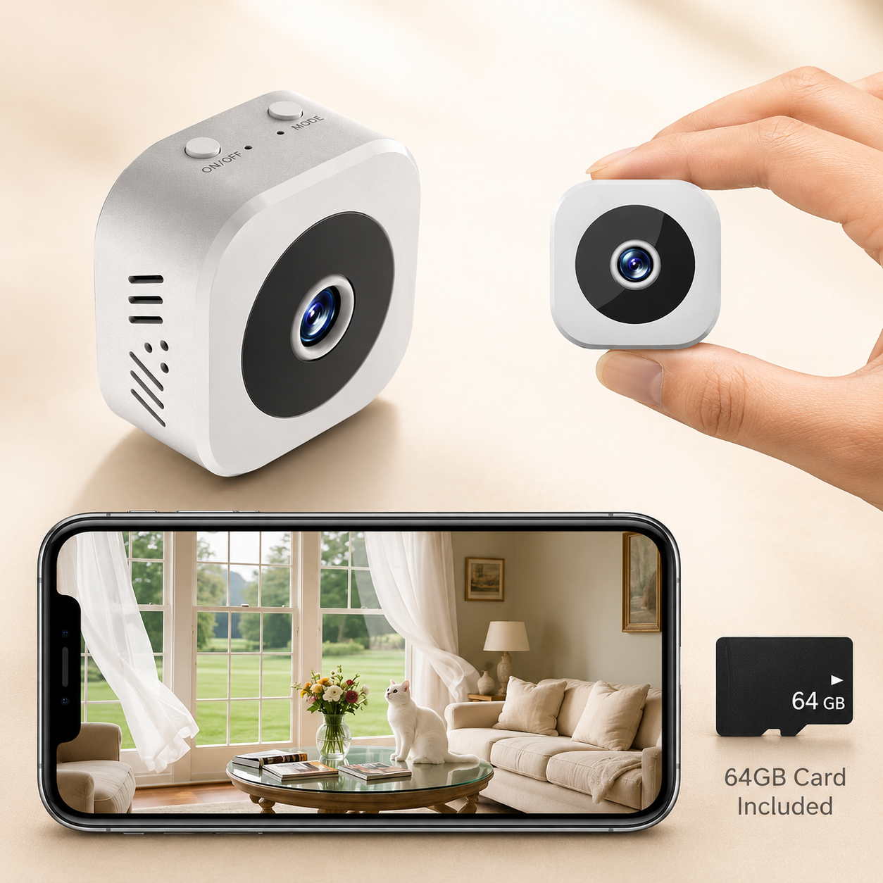 1080P Wireless Security Camera with Night Vision