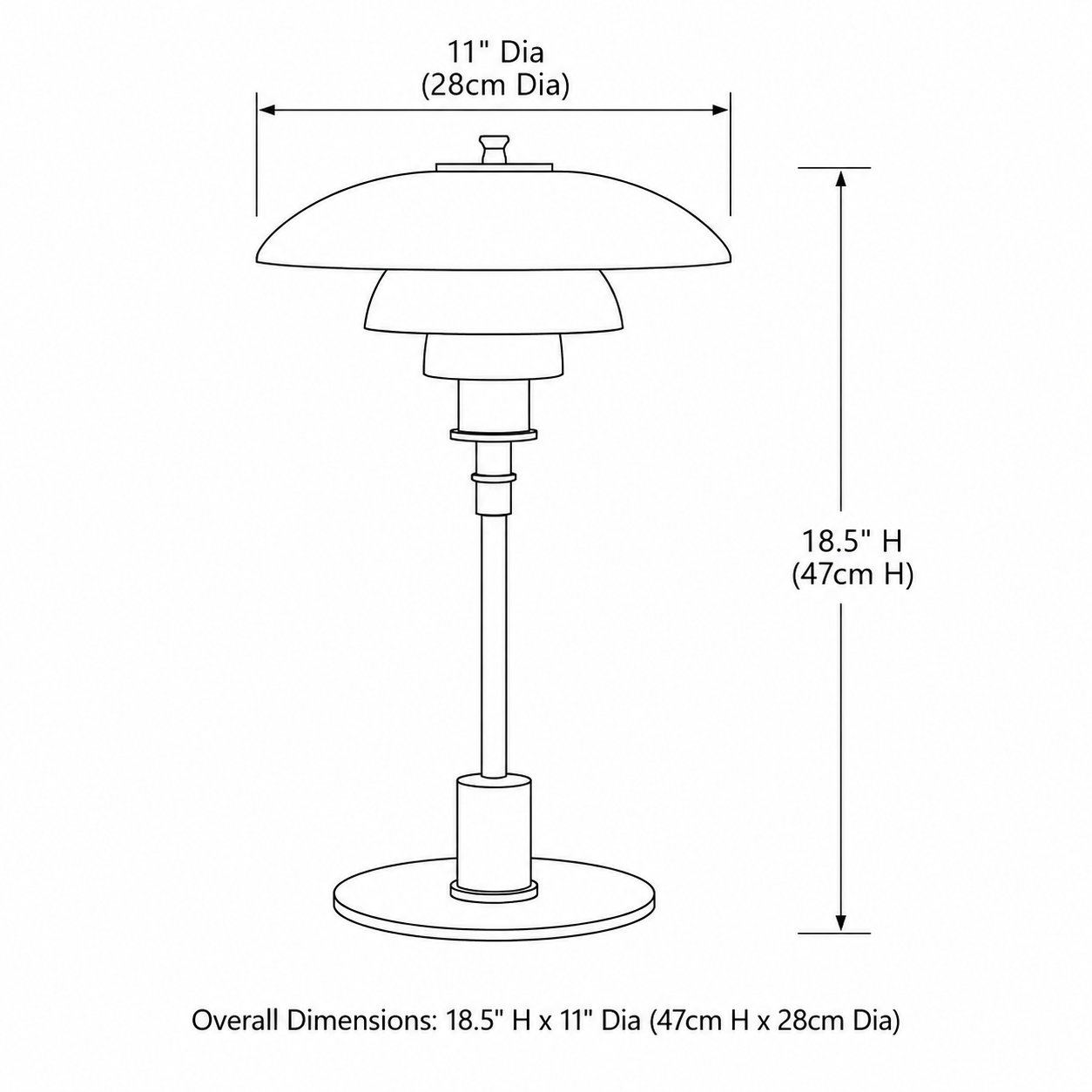 Scandinavian Glass Table Lamp with Minimalist LED Lighting