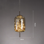 Decorative LED Pendant Light Adjustable Hanging Ceiling Light