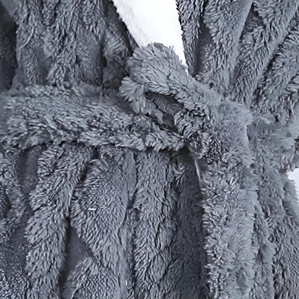 Comfort Robe with Hood Windproof & Absorbent Design