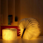 Book Lamp Foldable Rechargeable Portable Bedside Table Light - Image 3