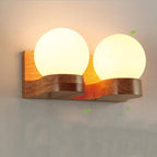 Contemporary Wall Lights with Single or Double Glow