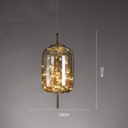 Decorative LED Pendant Light Adjustable Hanging Ceiling Light