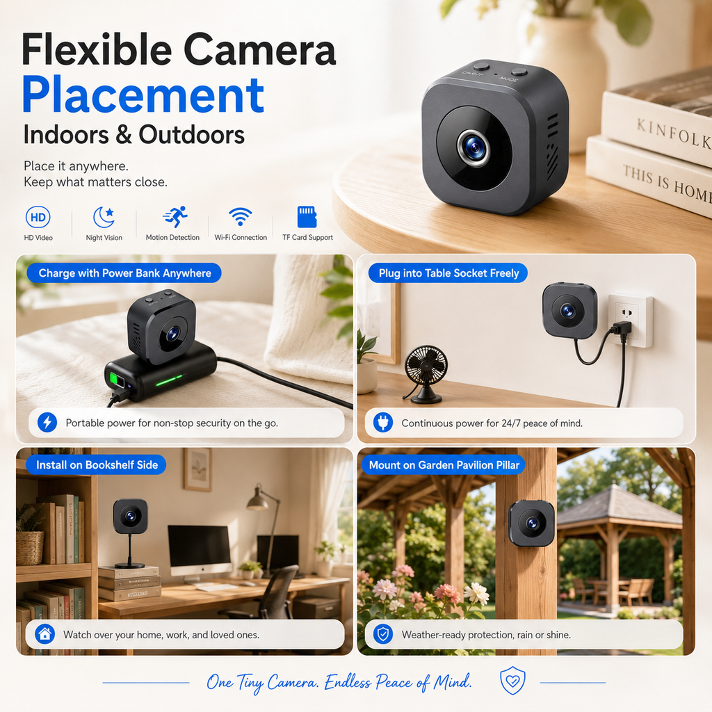 1080P Wireless Security Camera with Night Vision