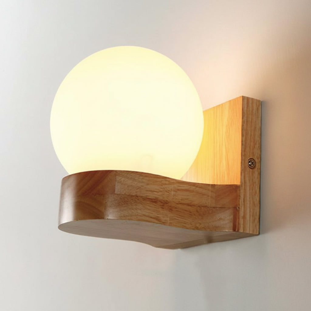 Contemporary Wall Lights with Single or Double Glow