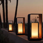 Outdoor LED Square Garden Light Modern Pathway Fixture