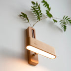 Rotatable Wall Lights with Decorative Vase Feature