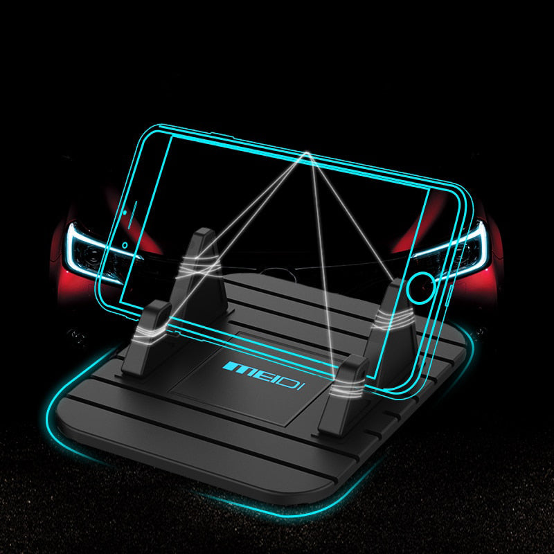 Dashboard Phone Holder for Car Non-Slip Hands-Free GPS Mount