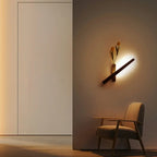Rotatable Wall Lights with Decorative Vase Feature