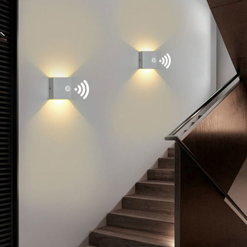 Adjustable Motion Sensor Wall Light Bright Outdoor Security Lamp